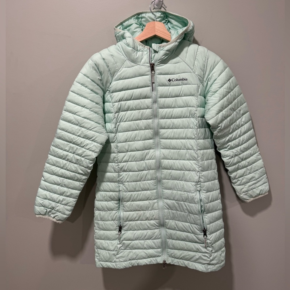 Columbia Omi heat long jacket size large